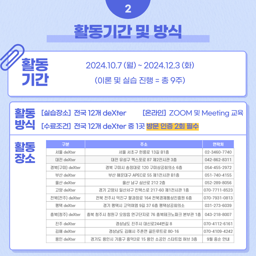 ※모집연장!! (~10.2)※ [KOTRA 대한무역투자진흥공사] 디지털 무역인력 2024 deXters 4기 모집