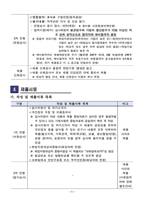 [코레일테크] 2024년 채용형 인턴 신입 채용(~10/14 13시 )