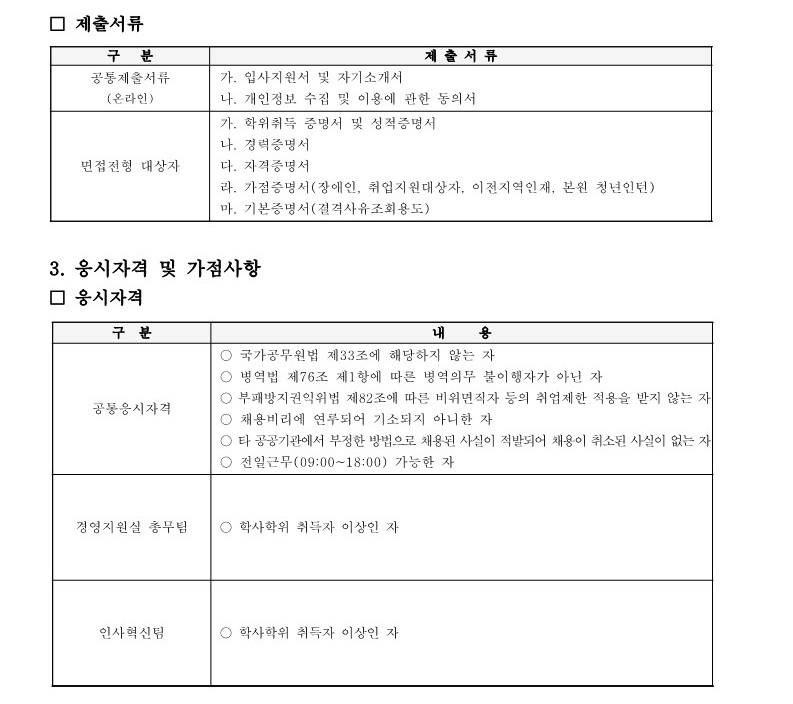 [한국조세재정연구원] 행정직(행정원) 신규인력채용