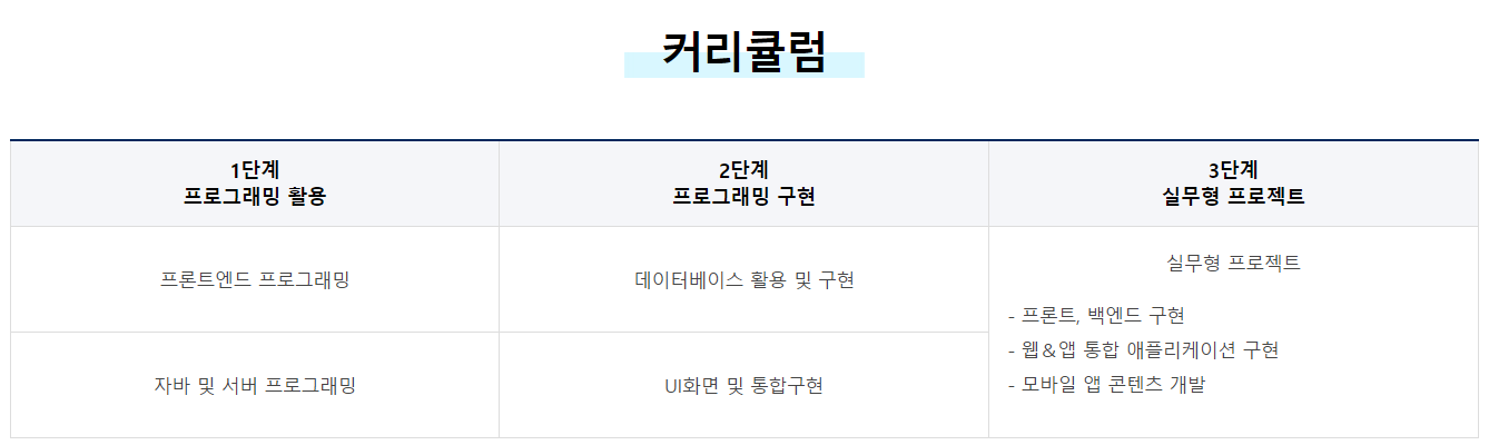 [국기/전액무료]실무 프로젝트 기반 풀스택 개발 모집 중(~11/22)