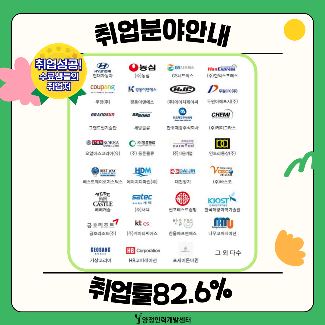 ★전액지원교육★ 2025 국제무역&무역영어&물류<< 자격증준비생 급구