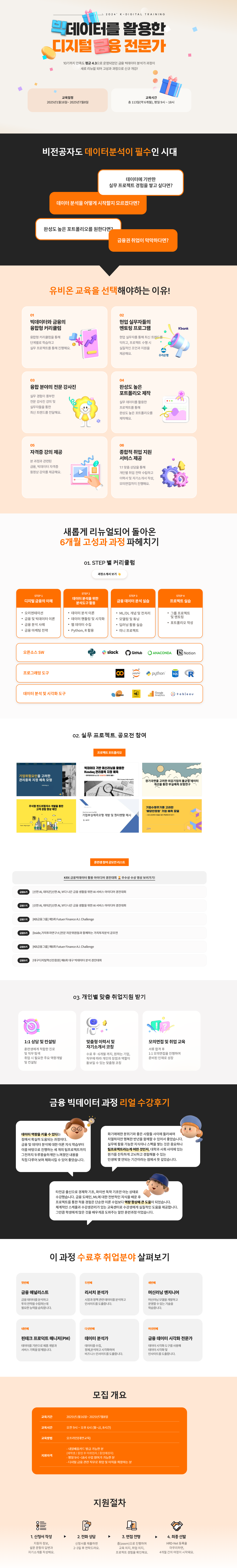 [유비온디지털교육센터] 빅데이터를 활용한 디지털금융 전문가 과정 1기