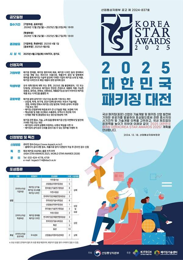 2025 대한민국 대학생 패키징 공모전