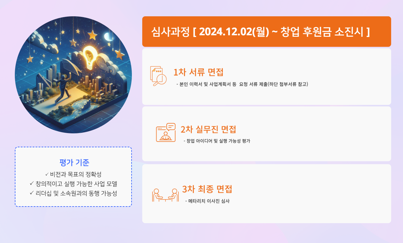 메타리치 창업 후원 공모전