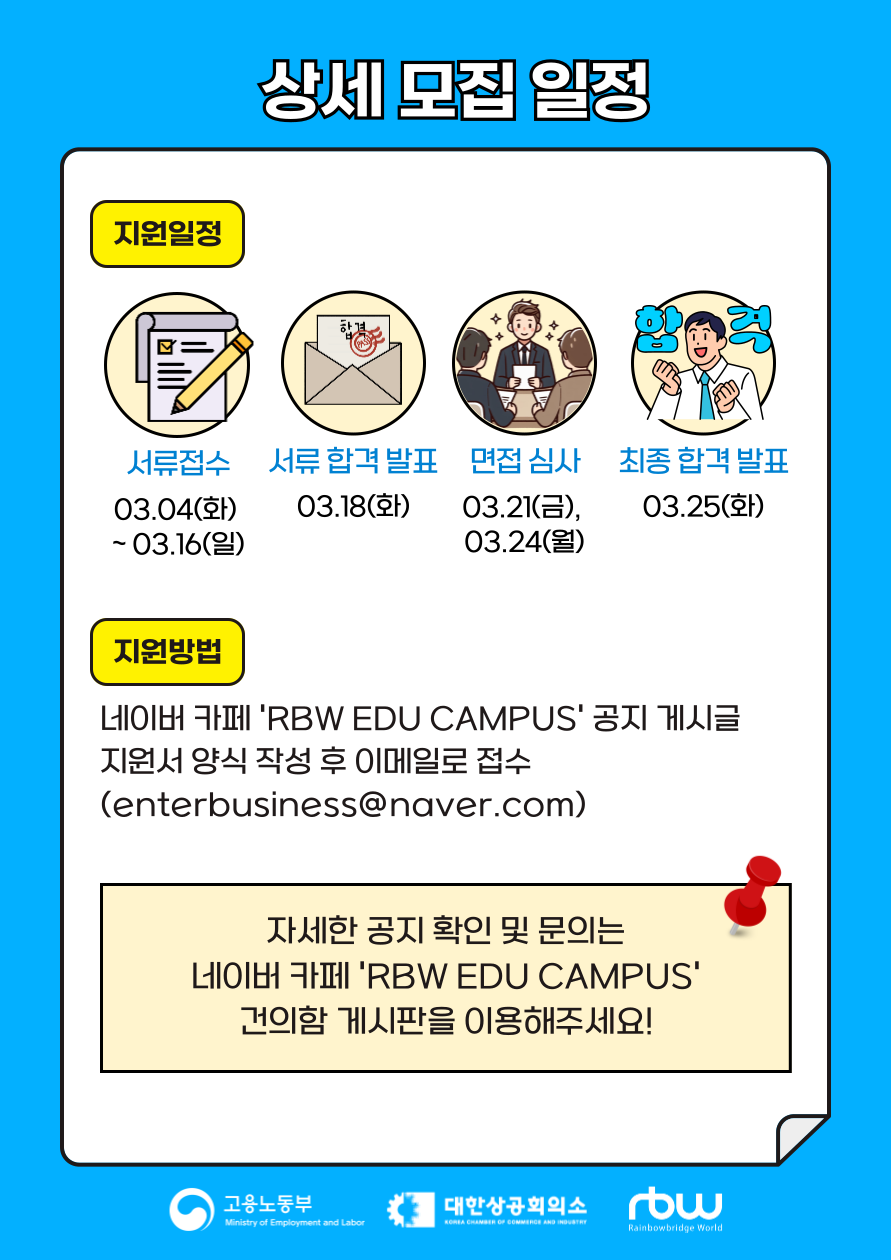 2025 RBW 엔터비즈니스 마스터 클래스 1기