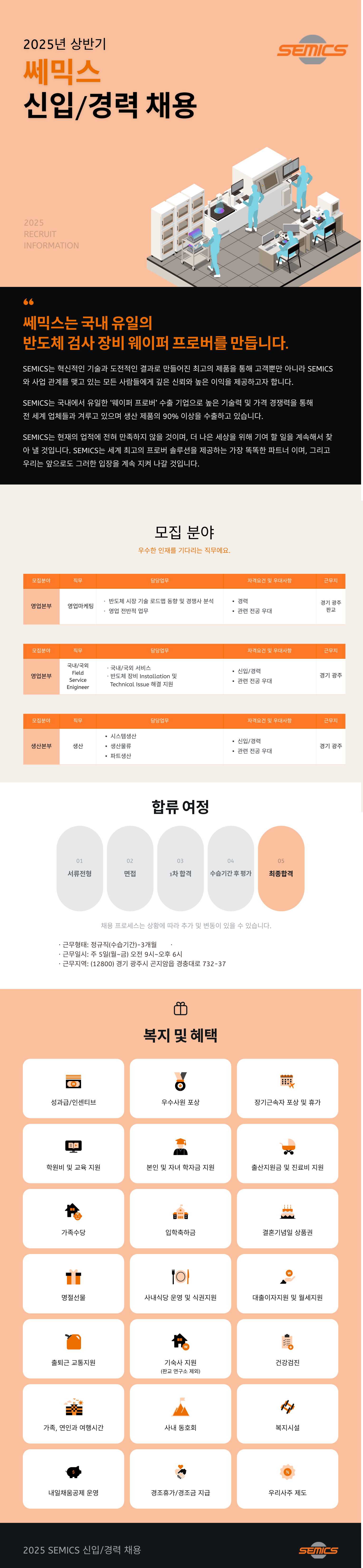 [쎄믹스] 영업마케팅, 필드엔지니어, 생산 채용