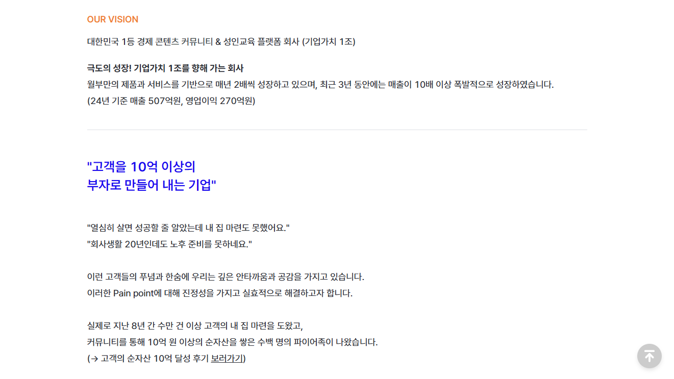 [월급쟁이부자들] 조직문화/총무 담당자 (인턴)