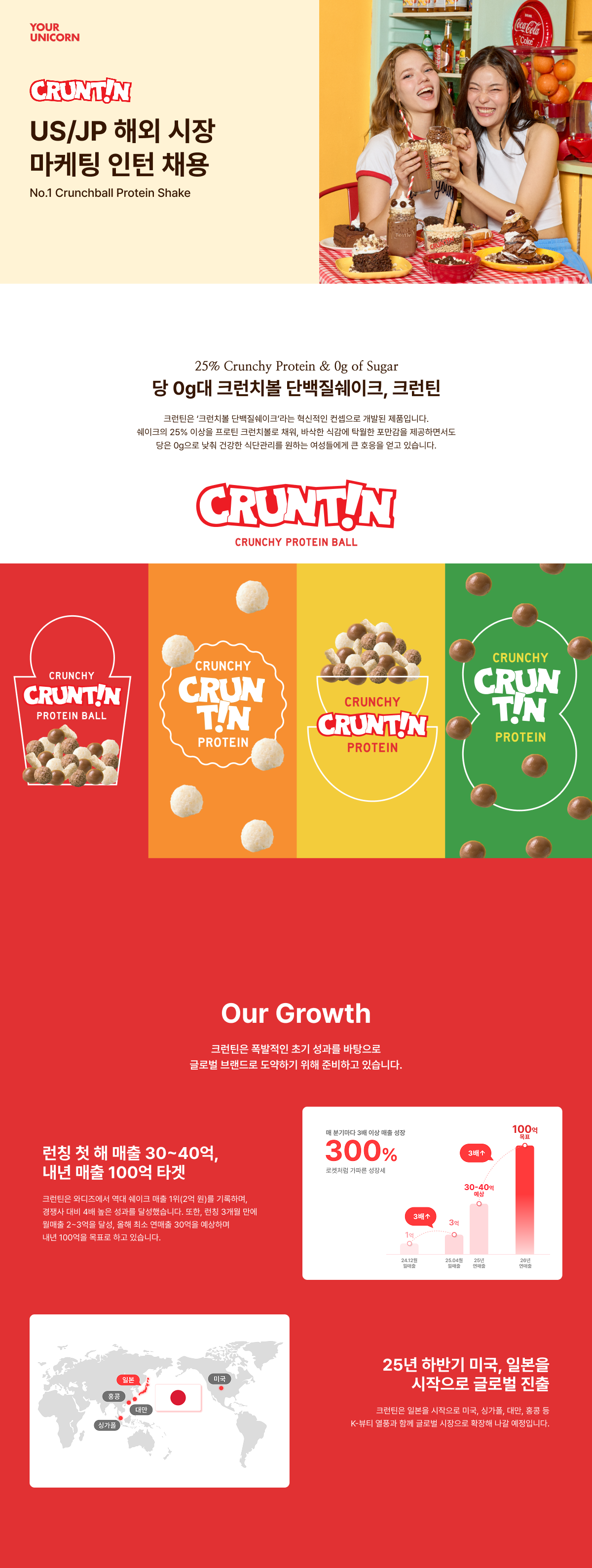 [크런틴 l US/JP Marketing] 해외 시장 마케팅 인턴 채용