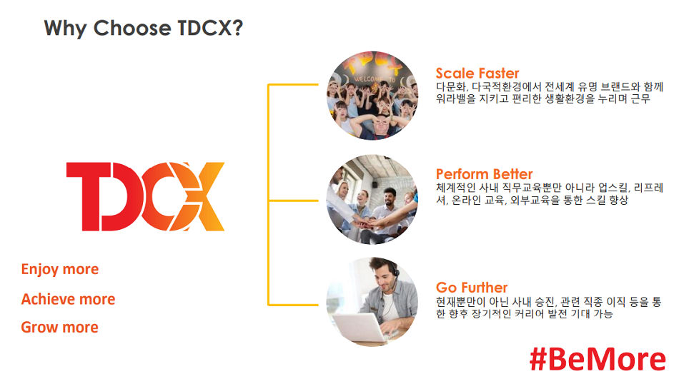 [TDCX/광화문] Assistant HR Expert 주니어 인사 담당자