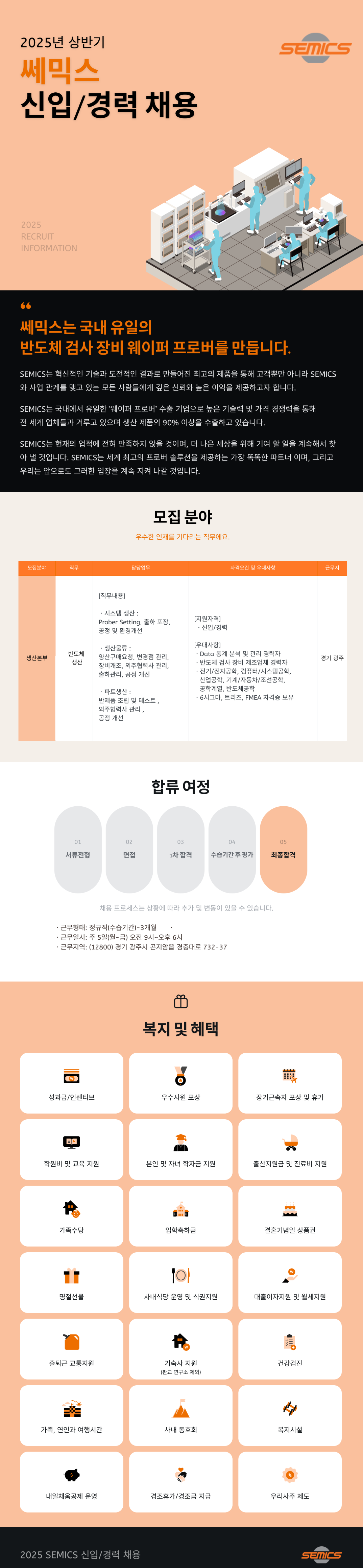 [쎄믹스] 반도체 장비 시스템생산 채용