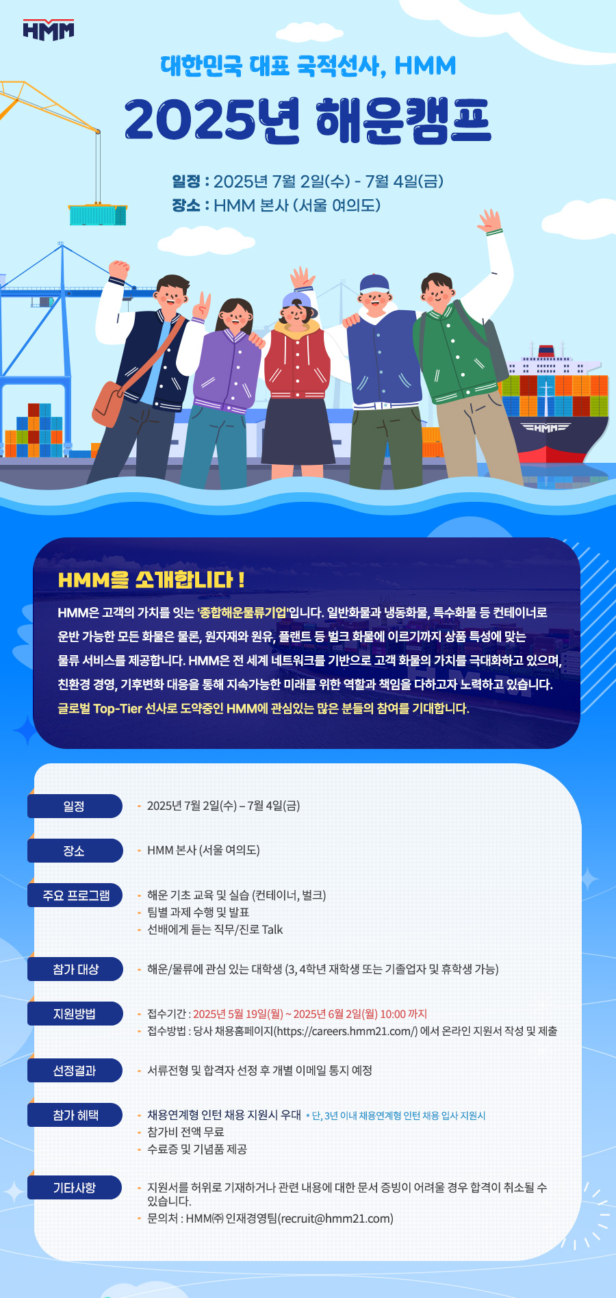 2025년 HMM 해운캠프