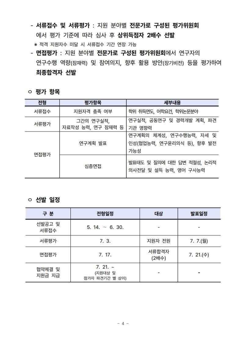 [해외] 2025년 원자력 글로벌 포닥 펠로우십 참가자 모집