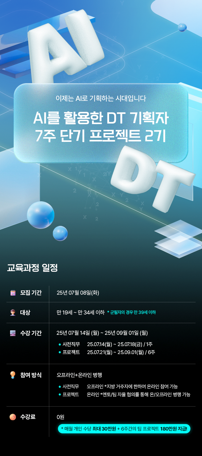 AI를 활용한 DT기획자 7주 단기 프로젝트 2기