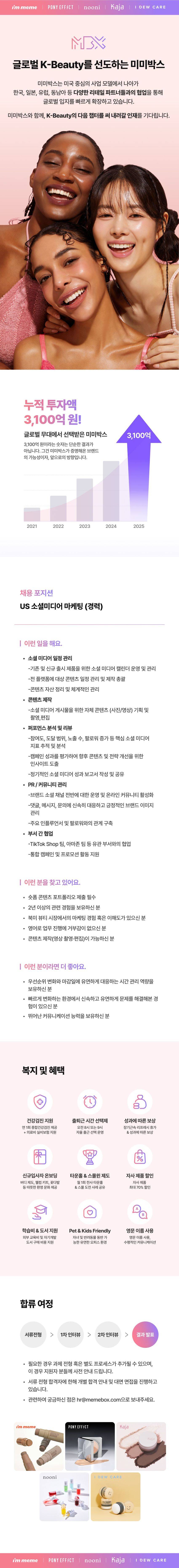 US 소셜미디어 마케팅 (경력)