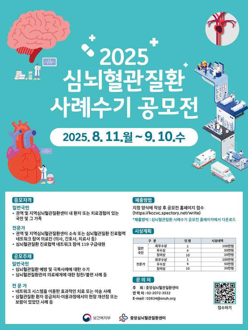 2025 심뇌혈관질환 사례수기 공모전