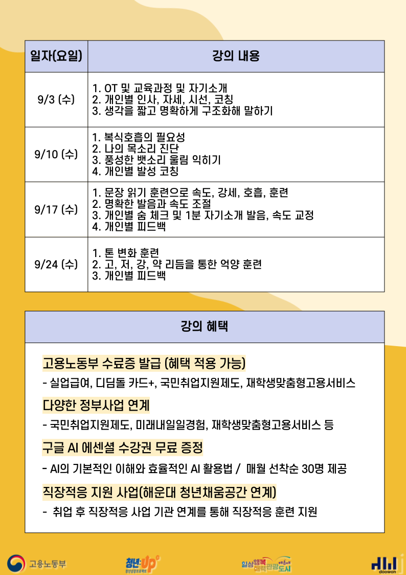 스피치 역량 Skill UP! '내 말에 집중하게 만드는 목소리의 비밀'