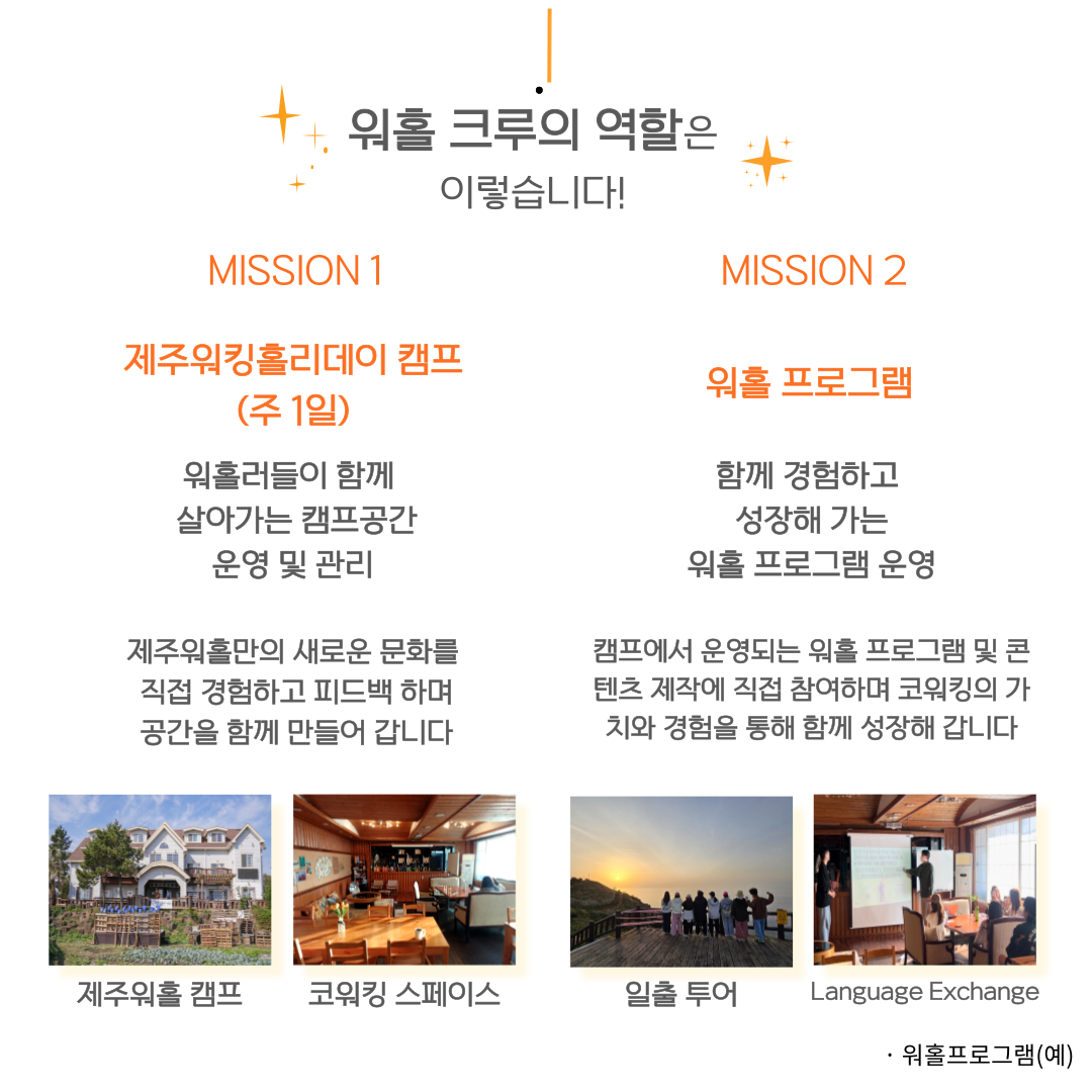 [2025년) 제주 워홀 (크루로 한 달 살아보기)