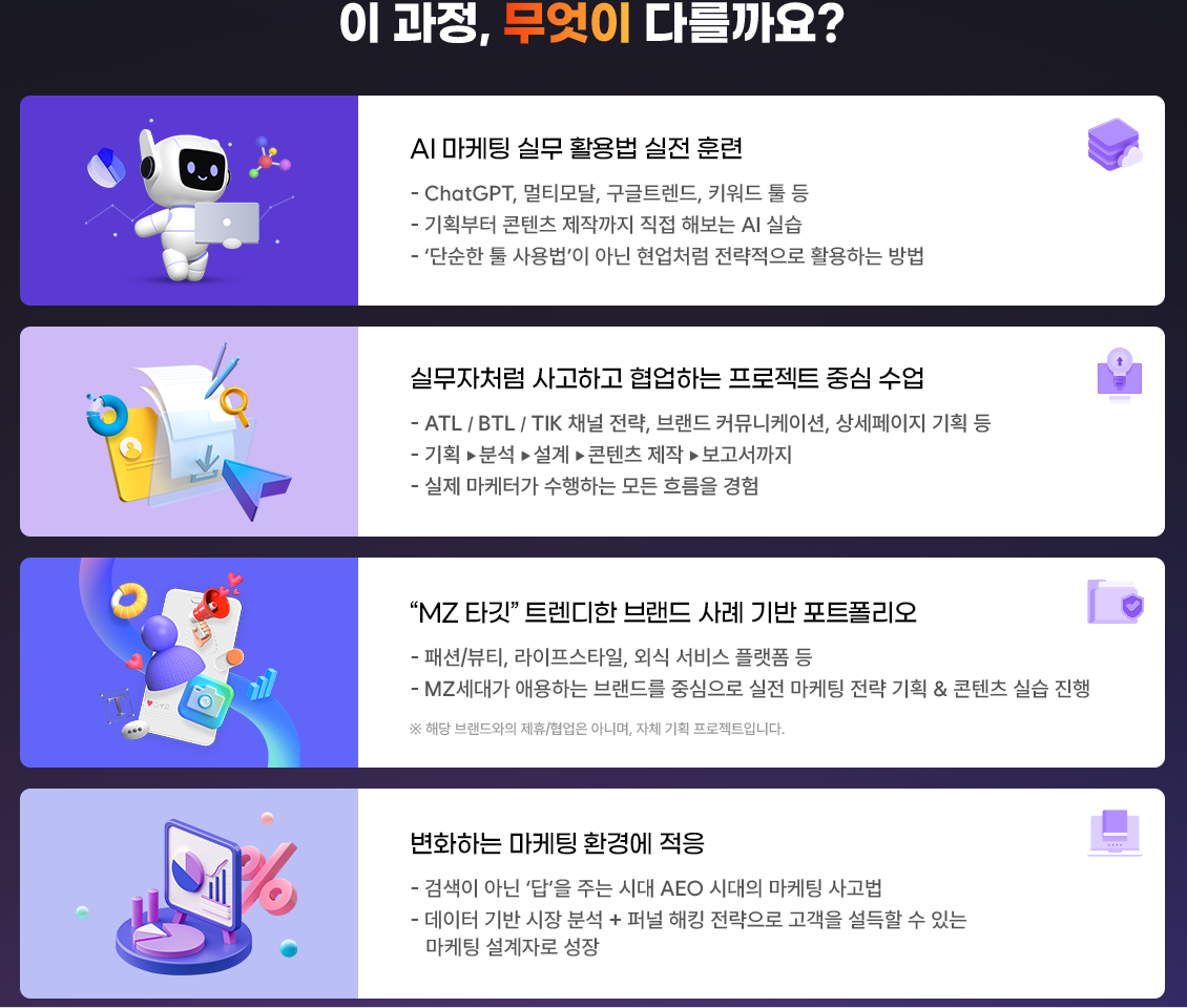 [100% 국비지원] 데이터분석을 기반으로  마케팅기획자 취업!! - 4개월코스