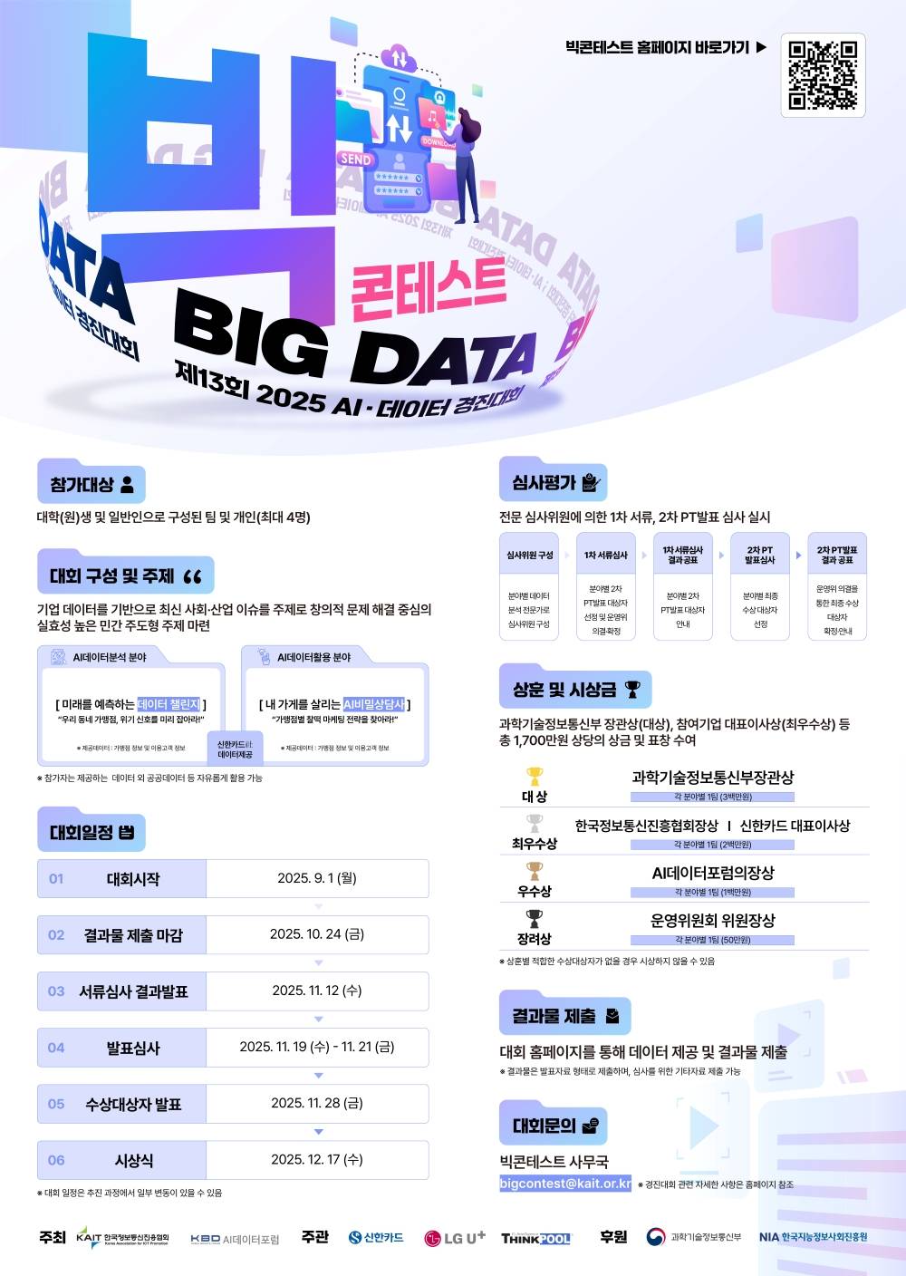 2025 빅콘테스트 (제13회 2025 AI·데이터 경진대회)