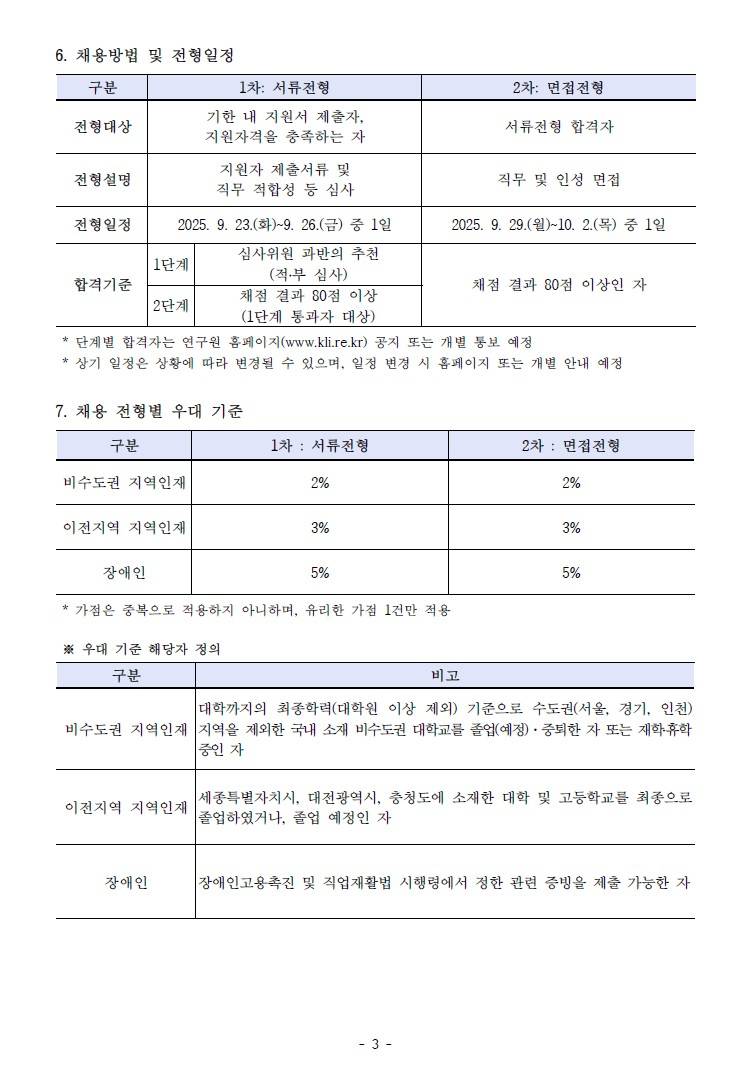 [한국노동연구원] 2025년 2차 청년인턴(행정직) 채용 공고