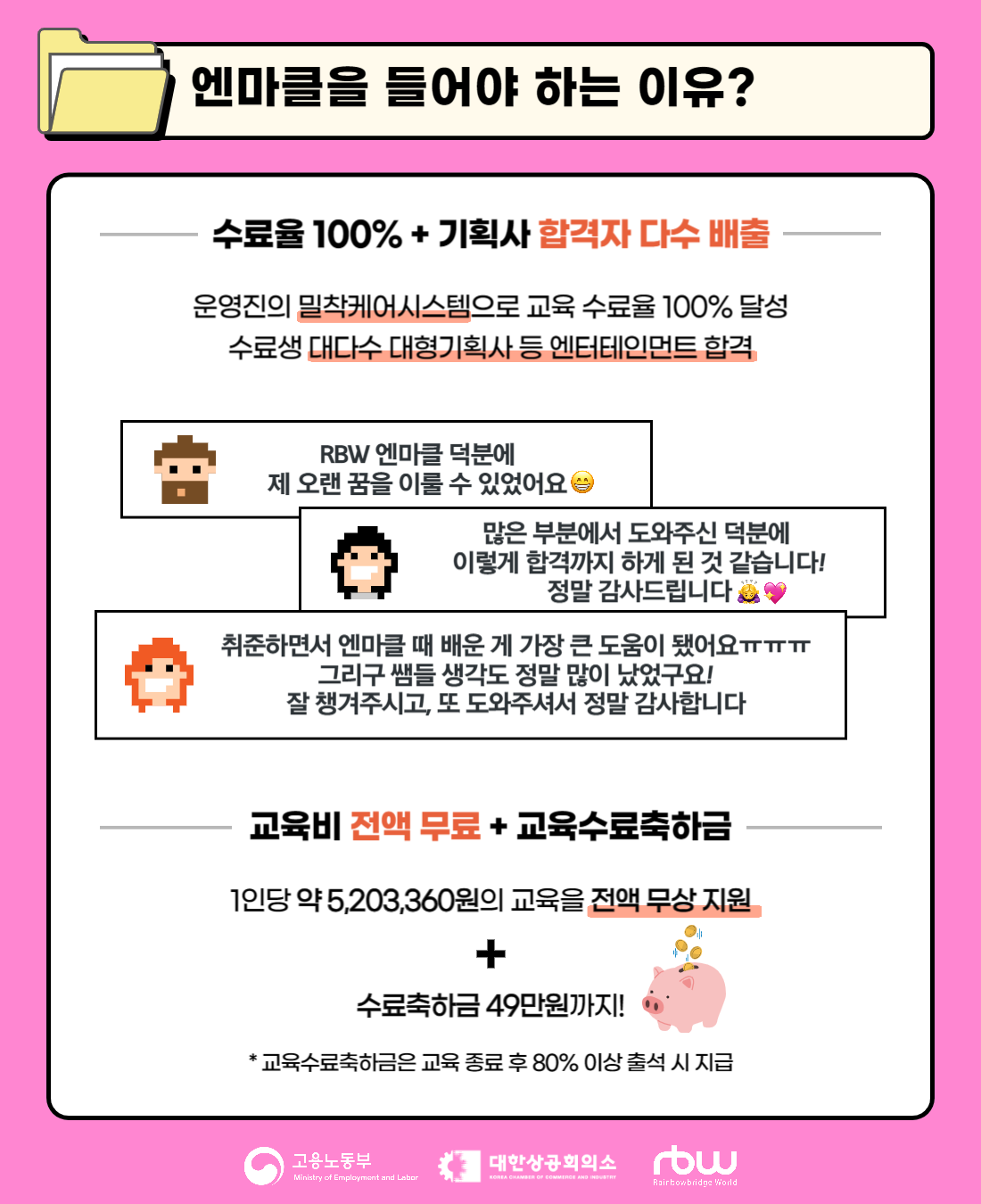 2025 RBW 엔터비즈니스 마스터 클래스 3기 추가 모집 공고 (~25.09.28)