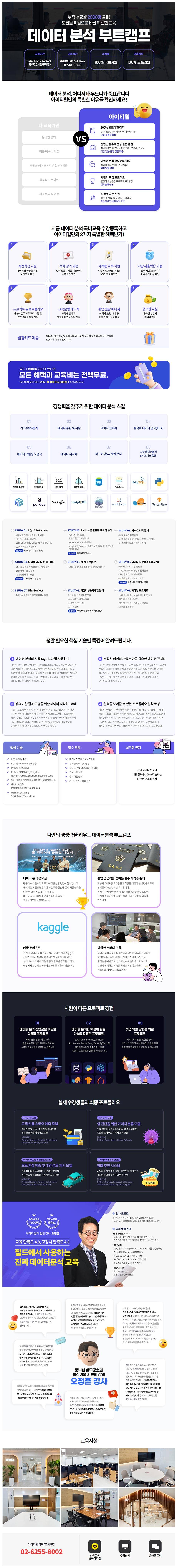 [국비지원] 데이터분석 국비지원 부트캠프 53기｜취업 연계 실무 프로젝트