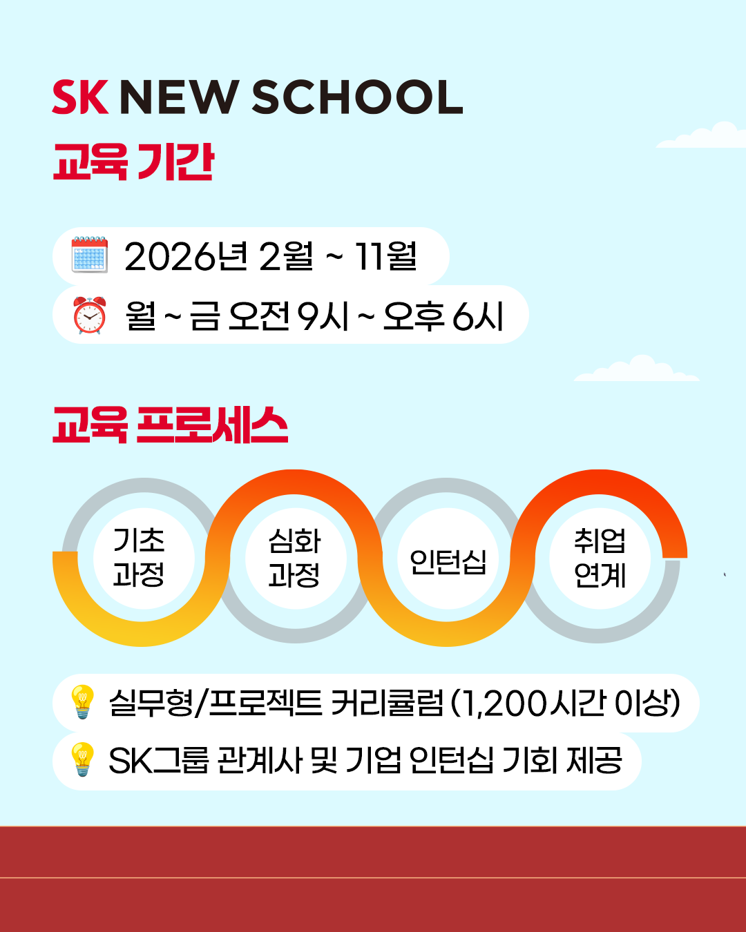[SK 뉴스쿨] 2026년 신입생 모집 (~12/14 일까지!) (MD, 정보보안, 자동차판금도장, 조리, 카페베이커리)