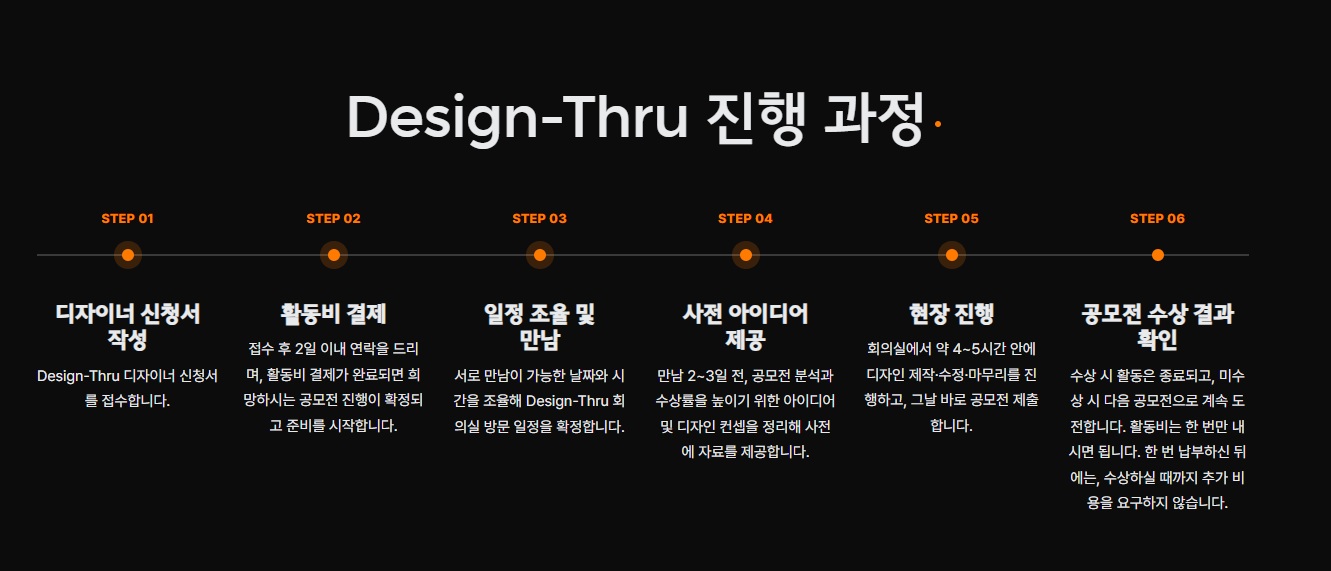 하루 안에 끝내는 디자인 공모전 Design-Thru(디자인-쓰루)