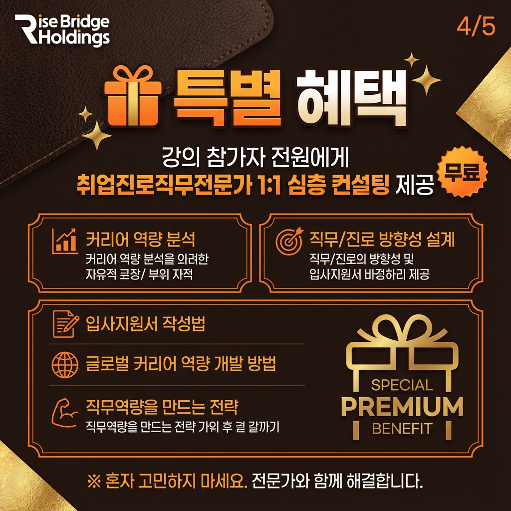 2026 취업 성공 설계 전략 온라인 세미나[무료]