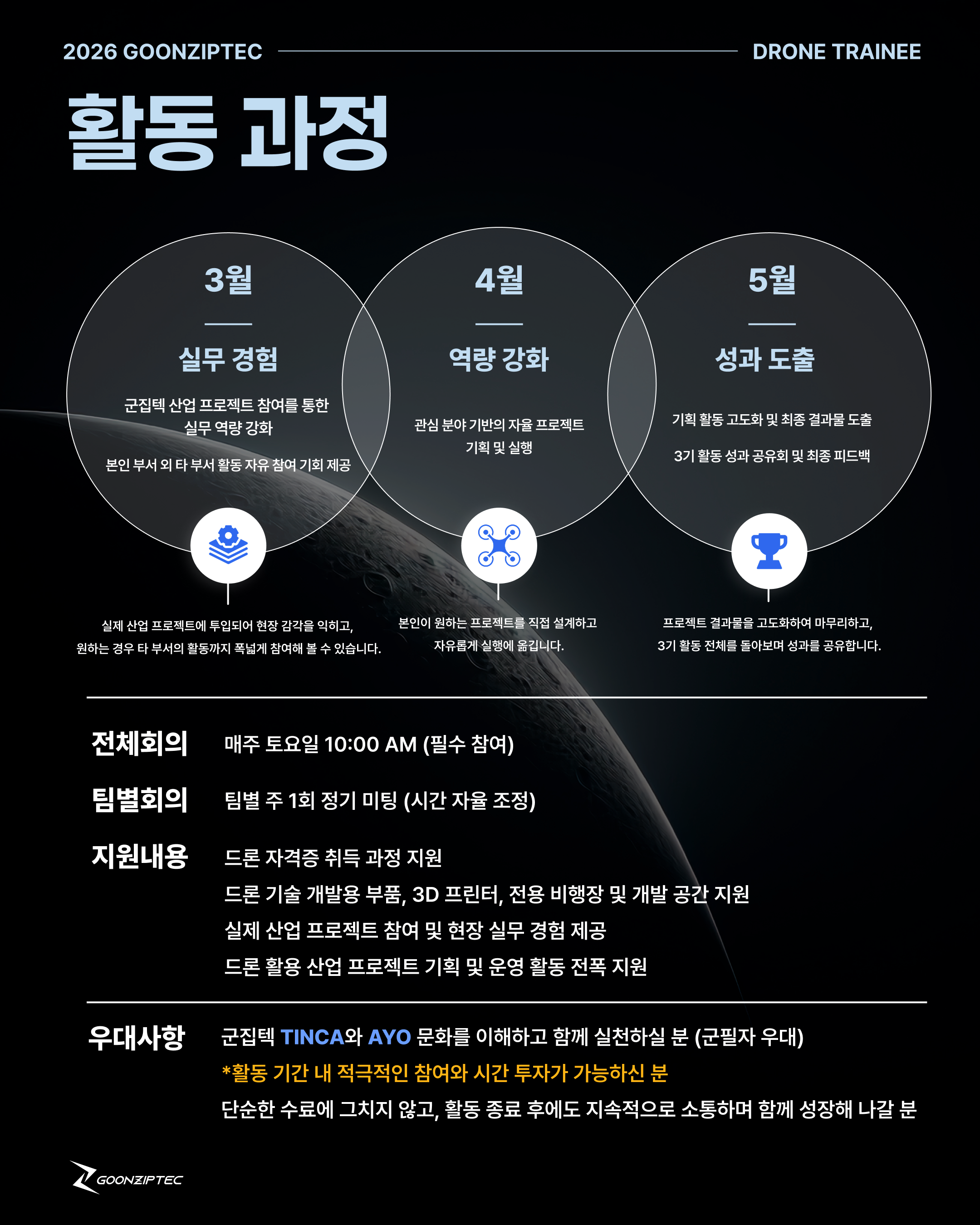 군집텍 드론 트레이니3기 선발