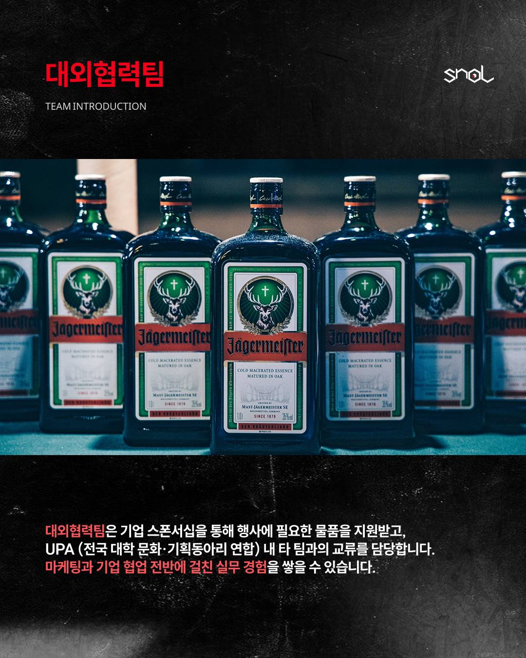 홍대 기반 문화 기획 연합 동아리 SNoL 18th Recruiting 2nd