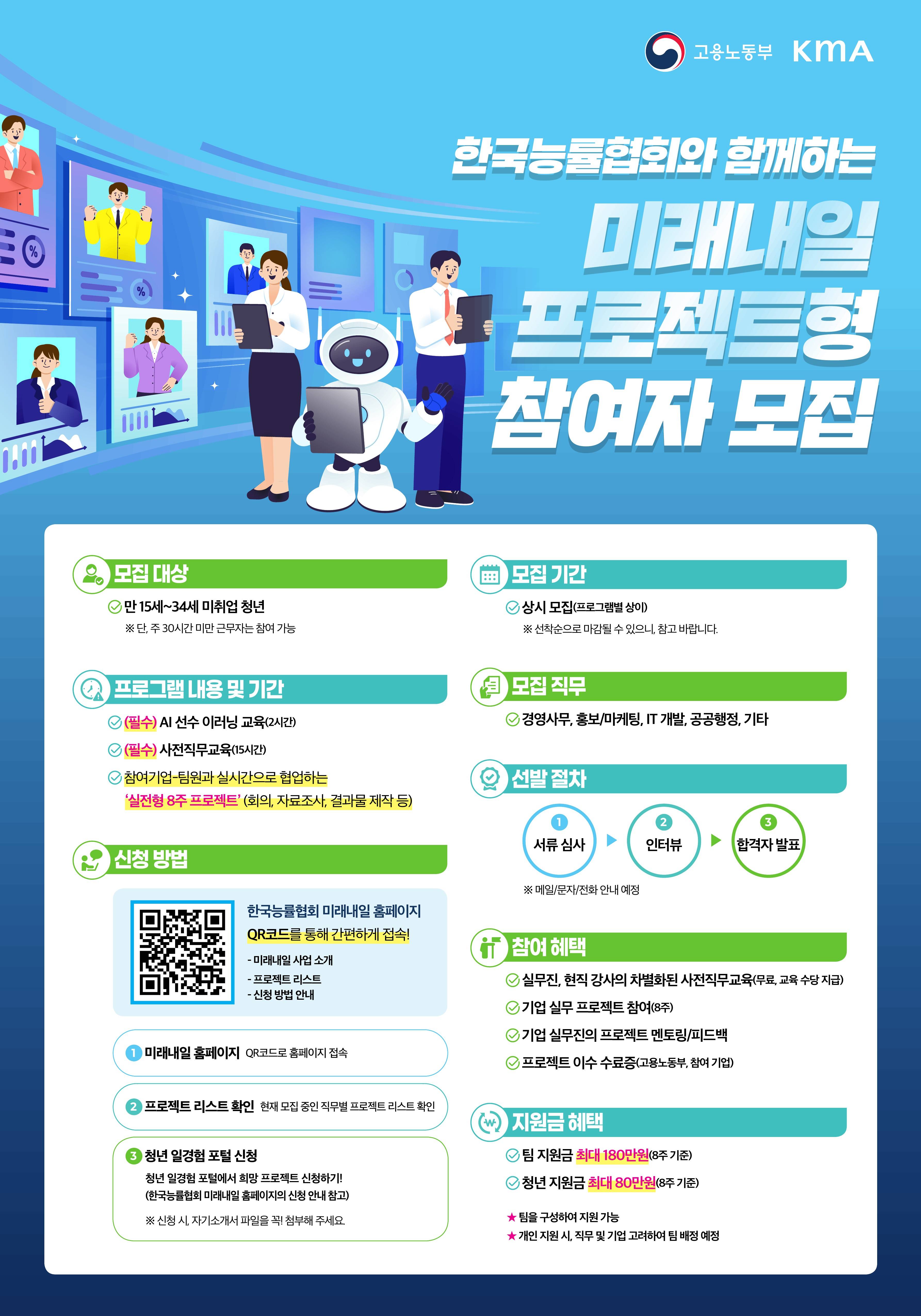 기업과 진행하는 실무 프로젝트 참여자 모집