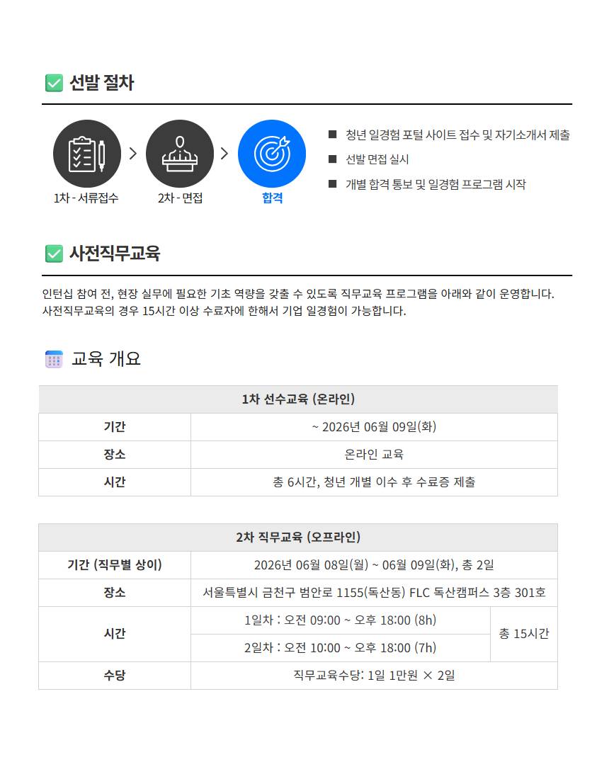 [카카오 계열사 링키지랩] 2026 일경험 인턴 모집(2차)