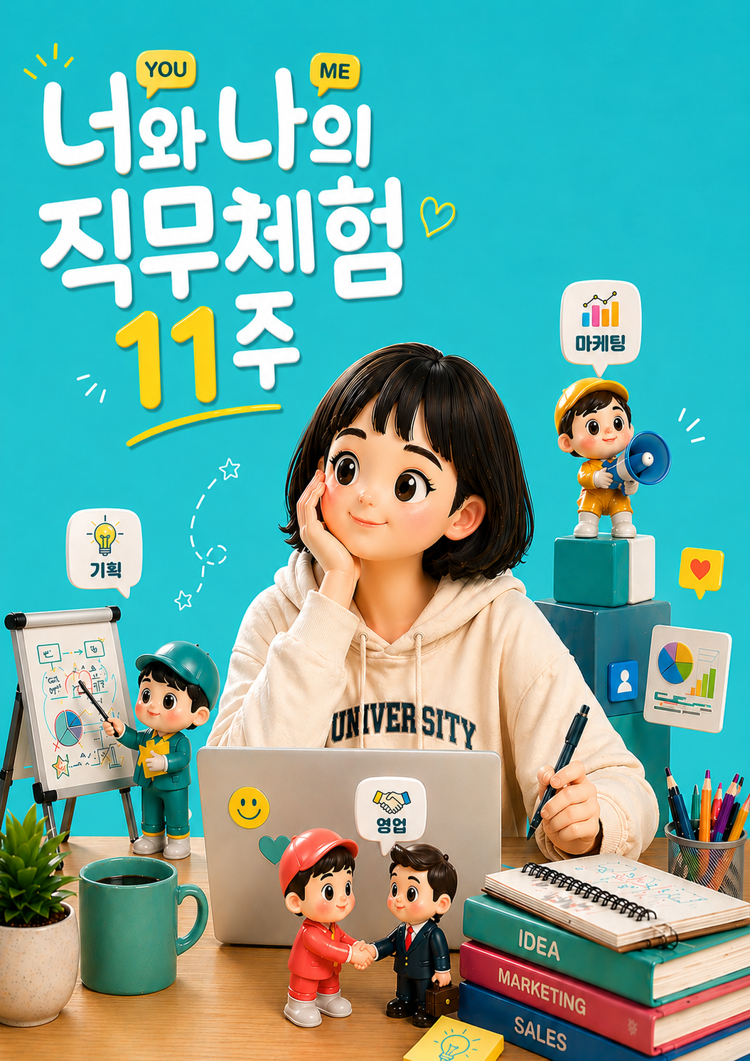 [앵콜모집] 11주간 3가지 직무체험하고 성과 포트폴리오까지! 1타 3피 대외활동 (+현직자 멘토링 필수 포함)