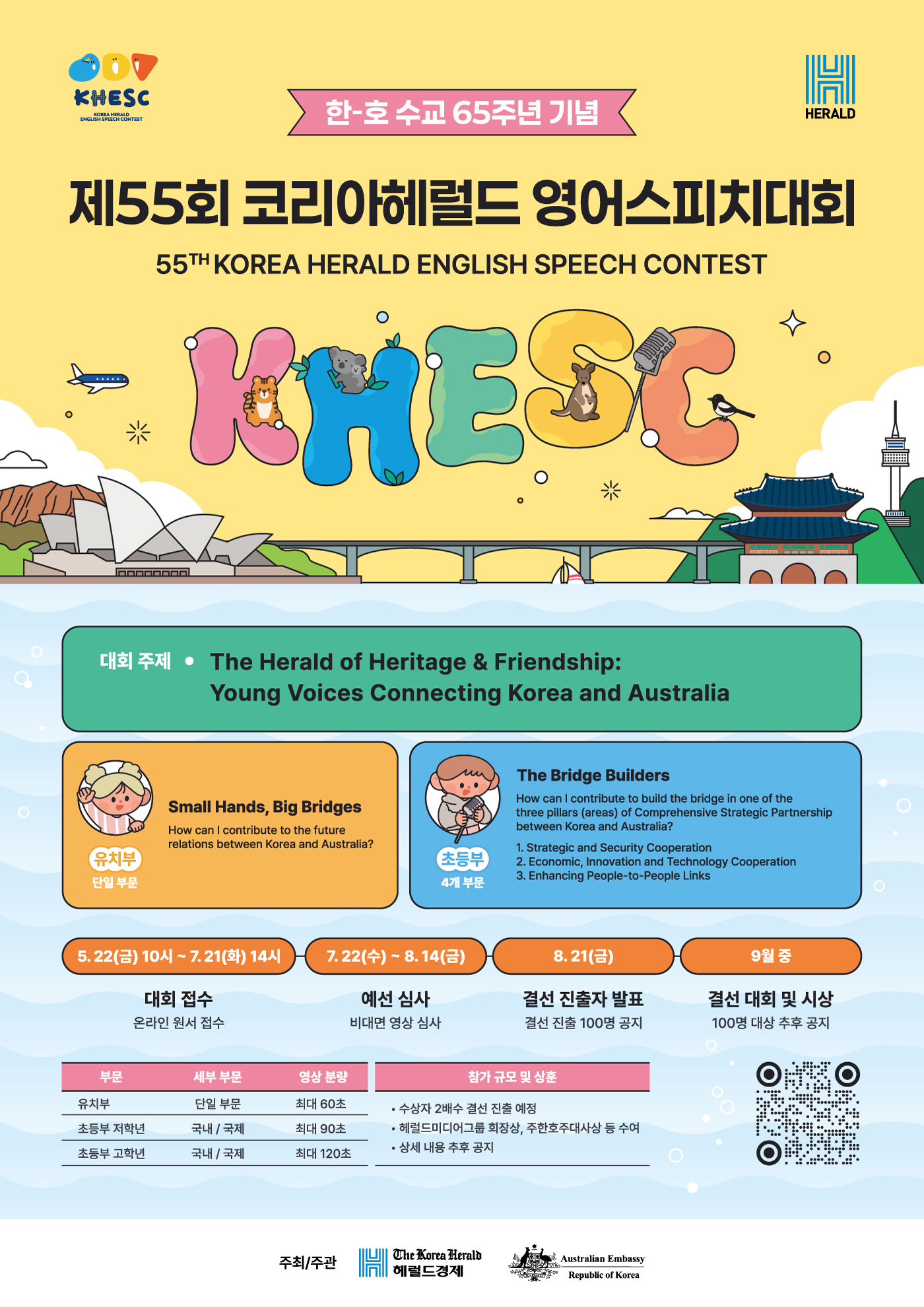 [헤럴드미디어그룹] 제55회 코리아헤럴드 영어스피치대회
