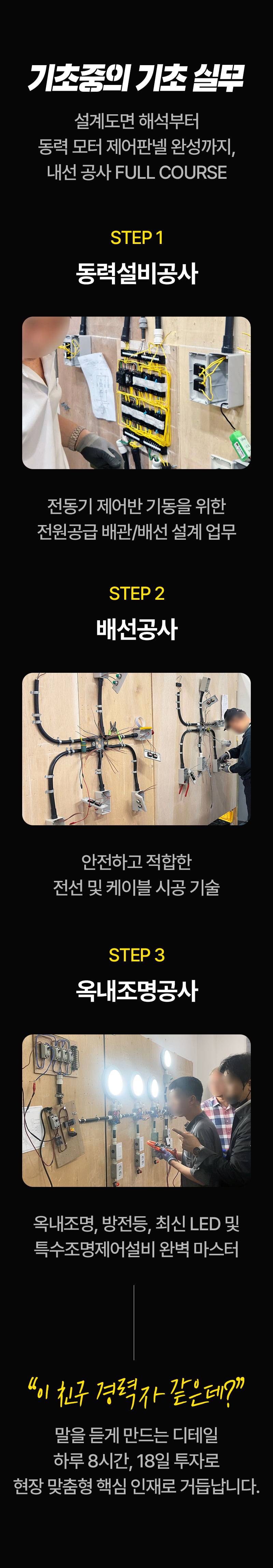 전기현장투입 1순위! 전기내선공사 기초실무