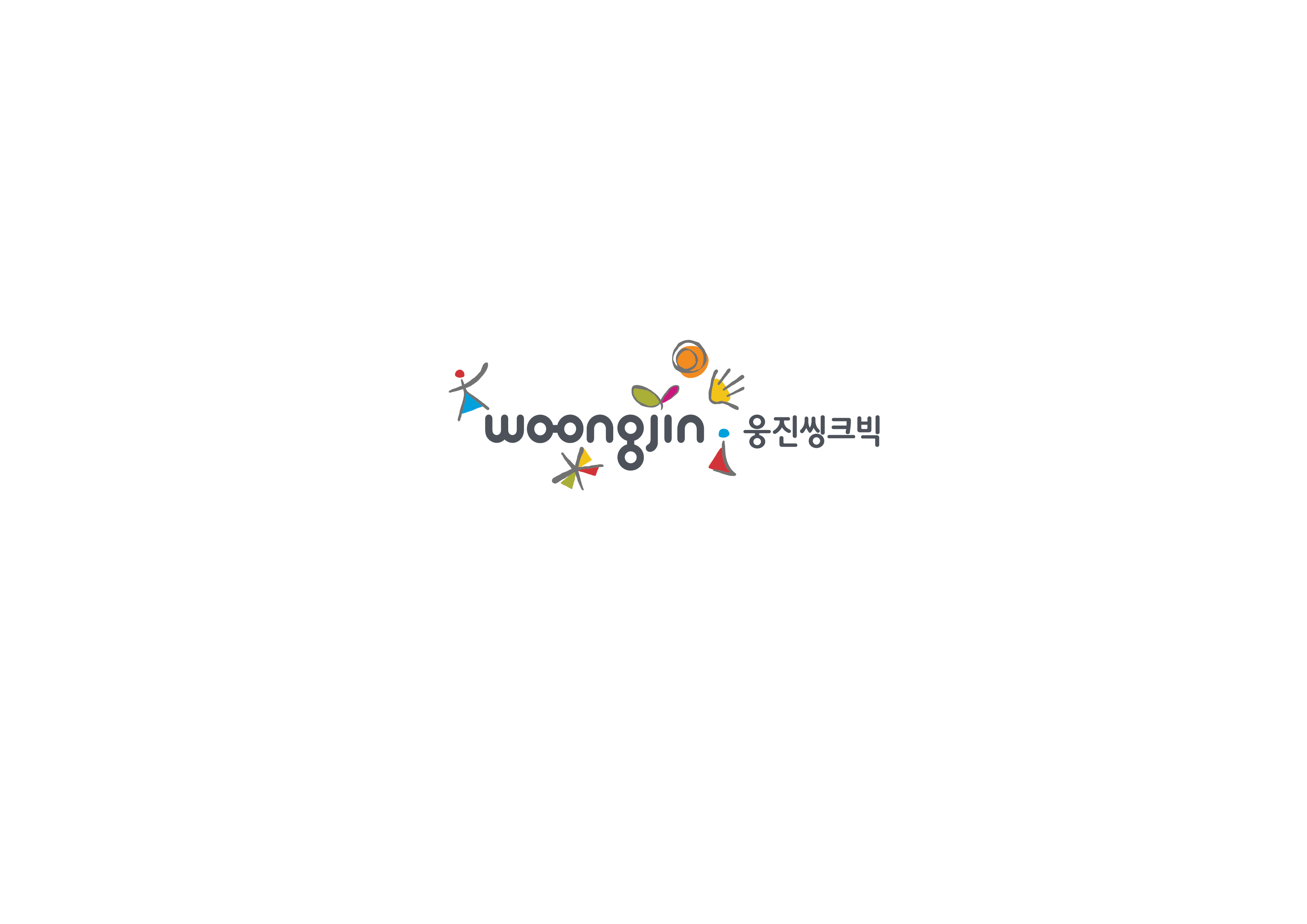 (주)웅진씽크빅 기업 로고 이미지