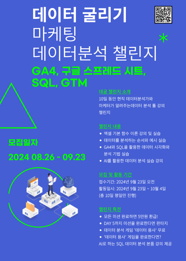 GA4와 구글 시트를 활용한 데이터분석 교육 데굴 챌린지