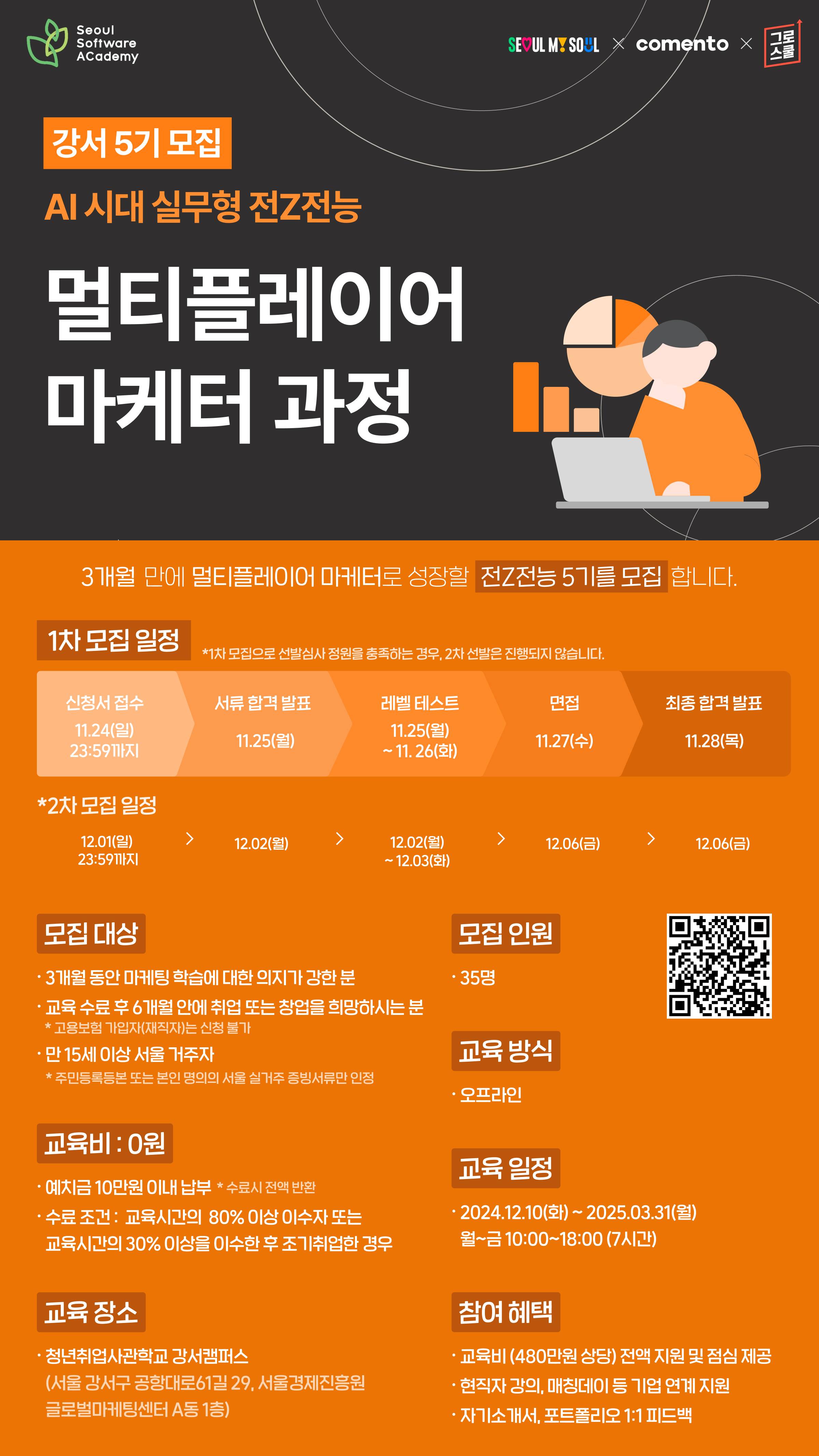 [강서5기] AI시대 실무형 전Z전능 ‘멀티플레이어 마케터’ 과정 모집