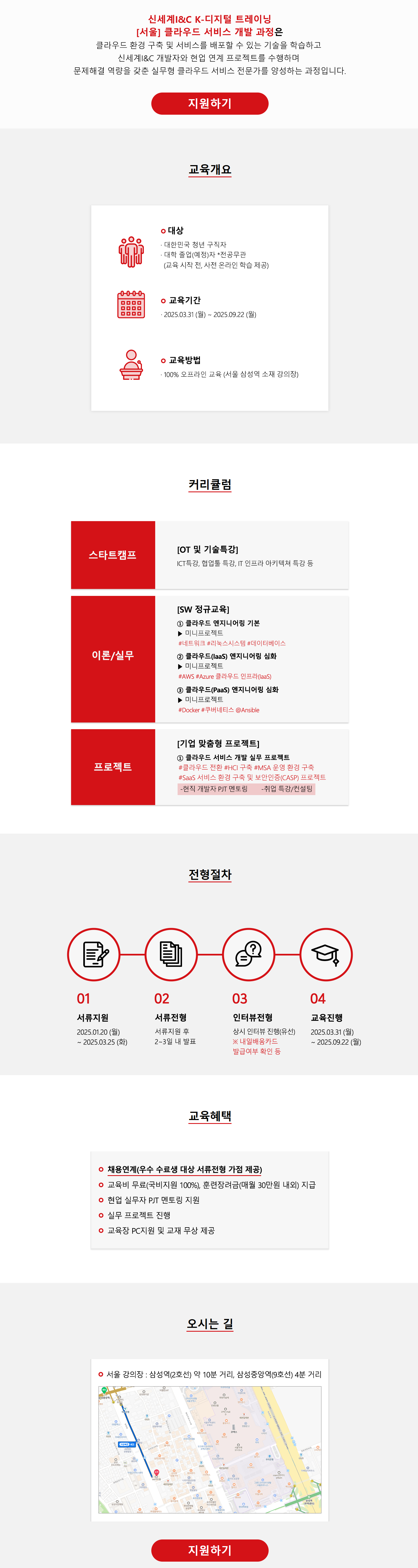 [신세계아이앤씨] 클라우드 서비스 개발 과정