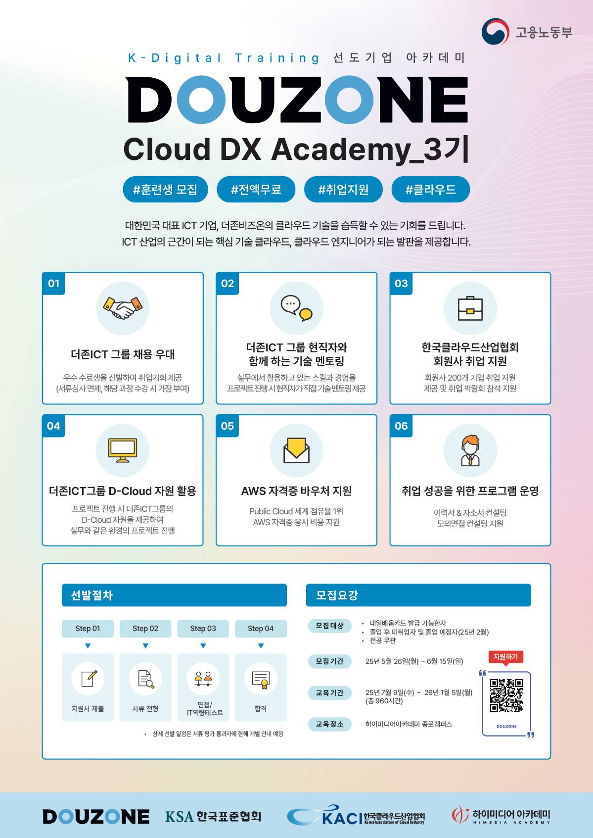 [더존비즈온] Cloud DX Academy 수강생 모집(클라우드엔지니어)