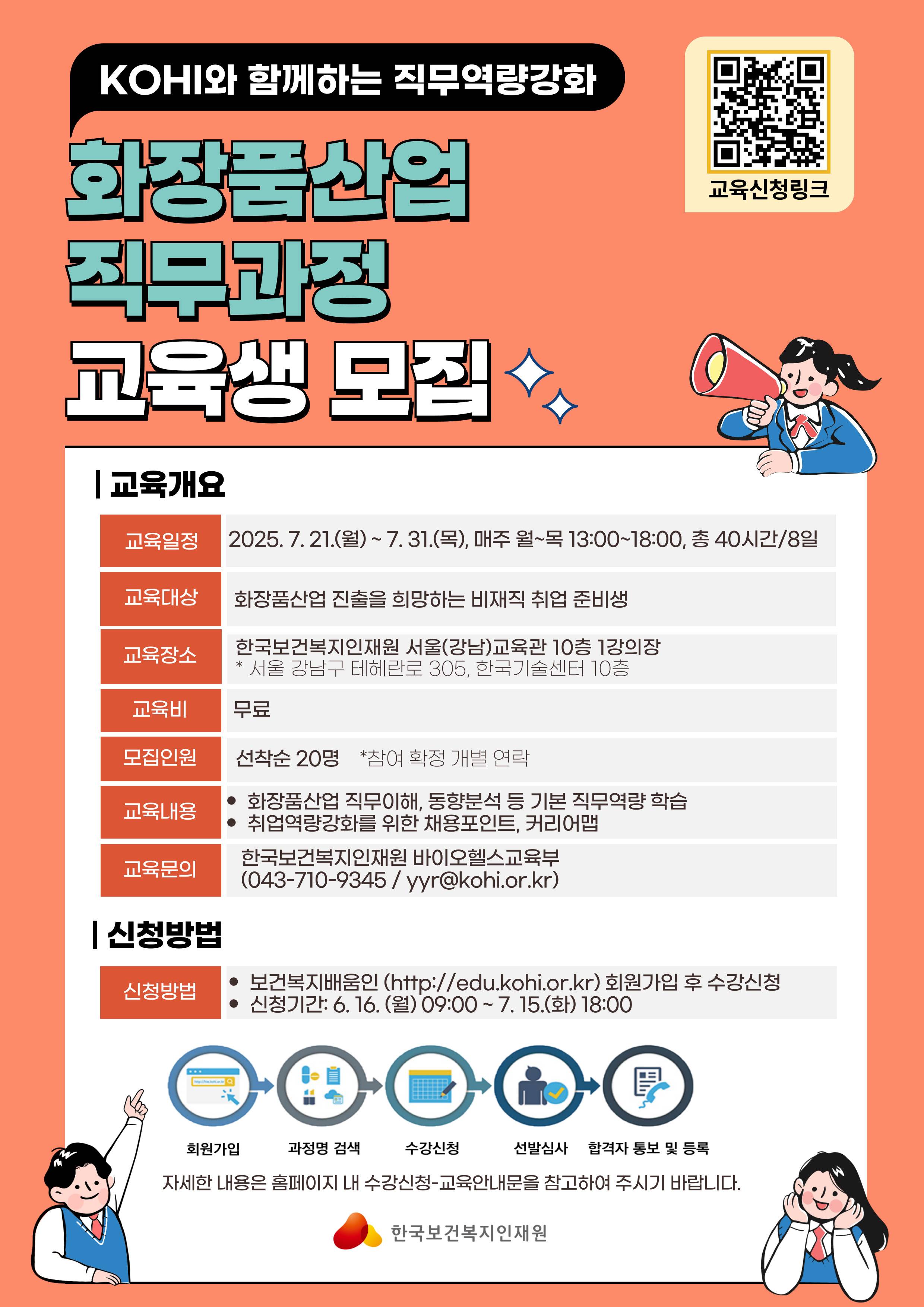 화장품산업 직무과정