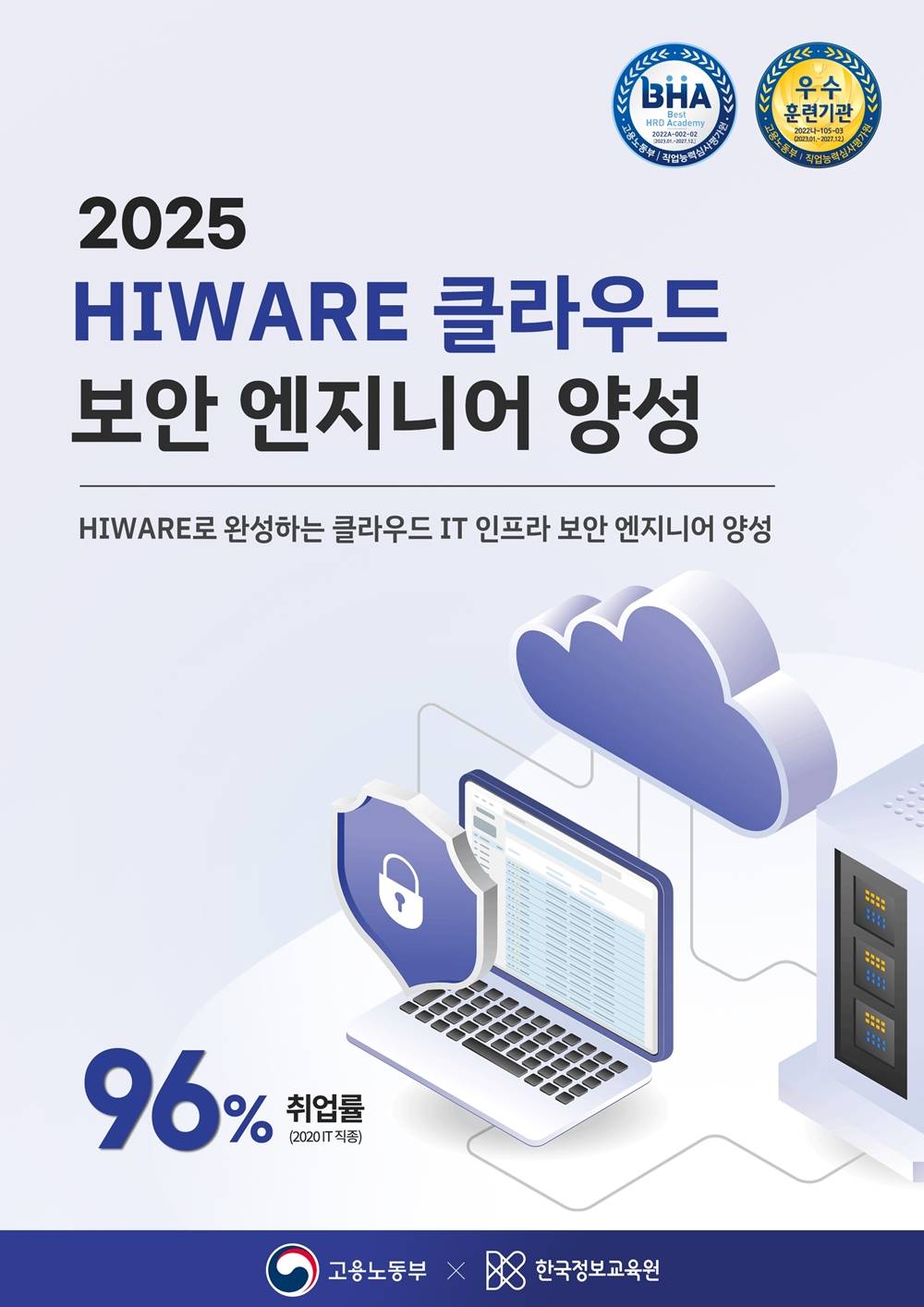 [7기] HIWARE로 완성하는 클라우드 IT 인프라 보안 엔지니어 양성과정 훈련생 모집 (~7/25)