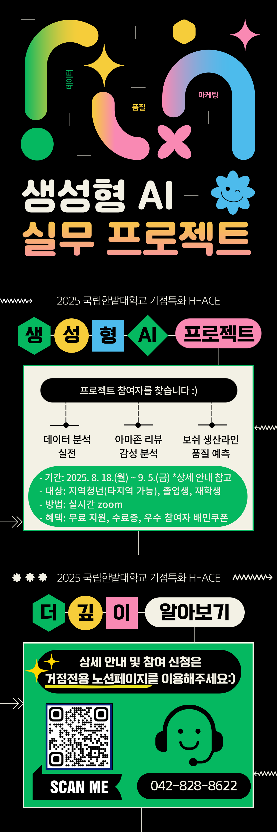 (마케팅/품질/데이터) 생성형 AI 실무 프로젝트