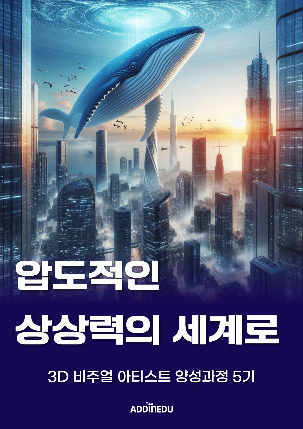 3D 비주얼 아티스트 과정: 블렌더·후디니·언리얼 기반 AI 영상기획 & 실무 제작 과정
