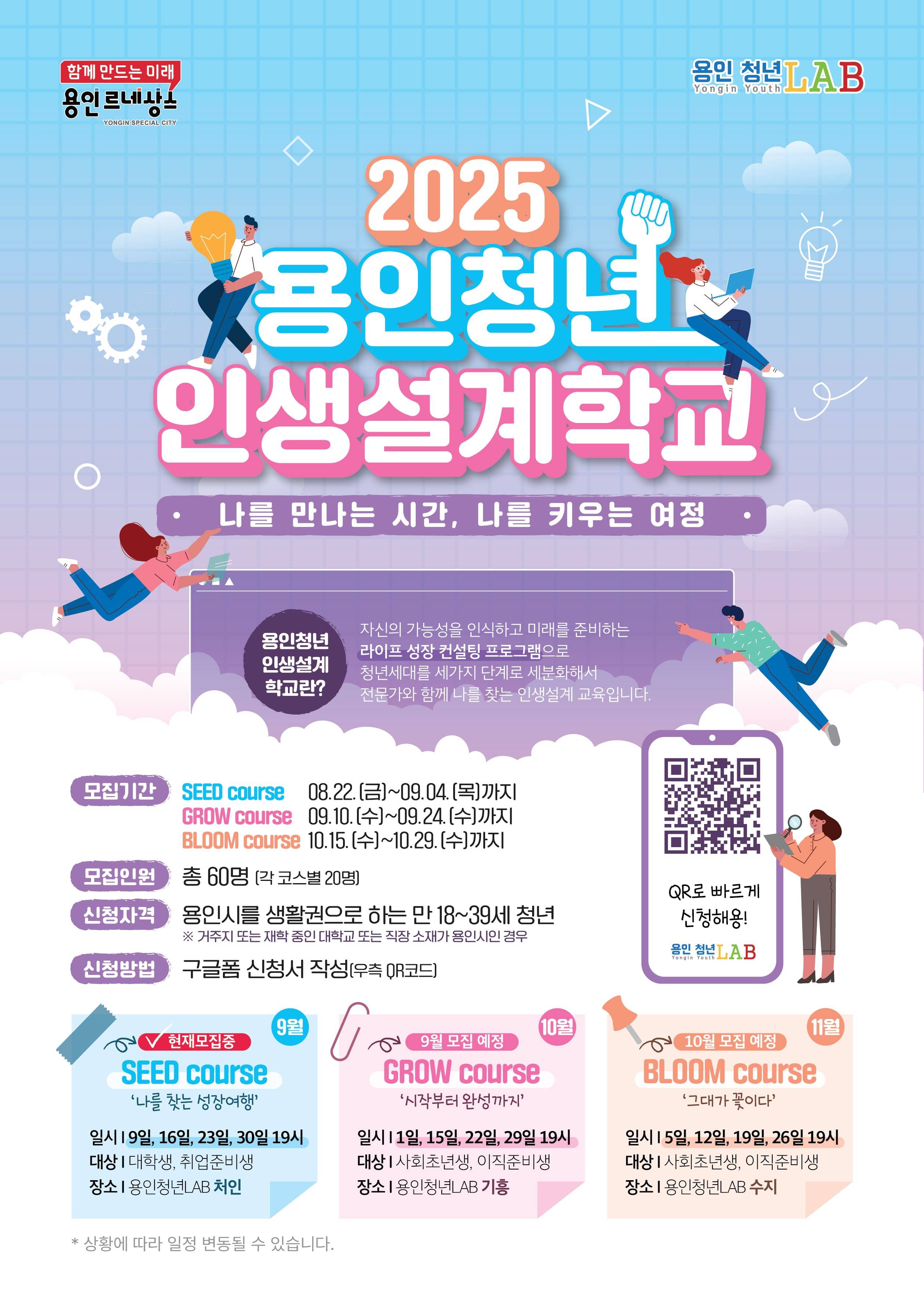 2025 용인청년 인생설계학교 참가자 모집