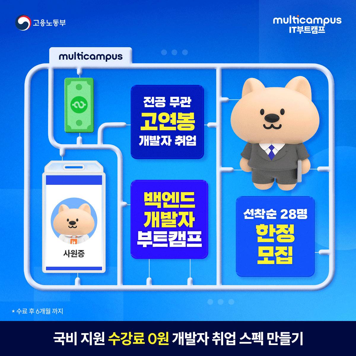 [멀티캠퍼스] 백엔드 개발자 부트캠프 11월 개강