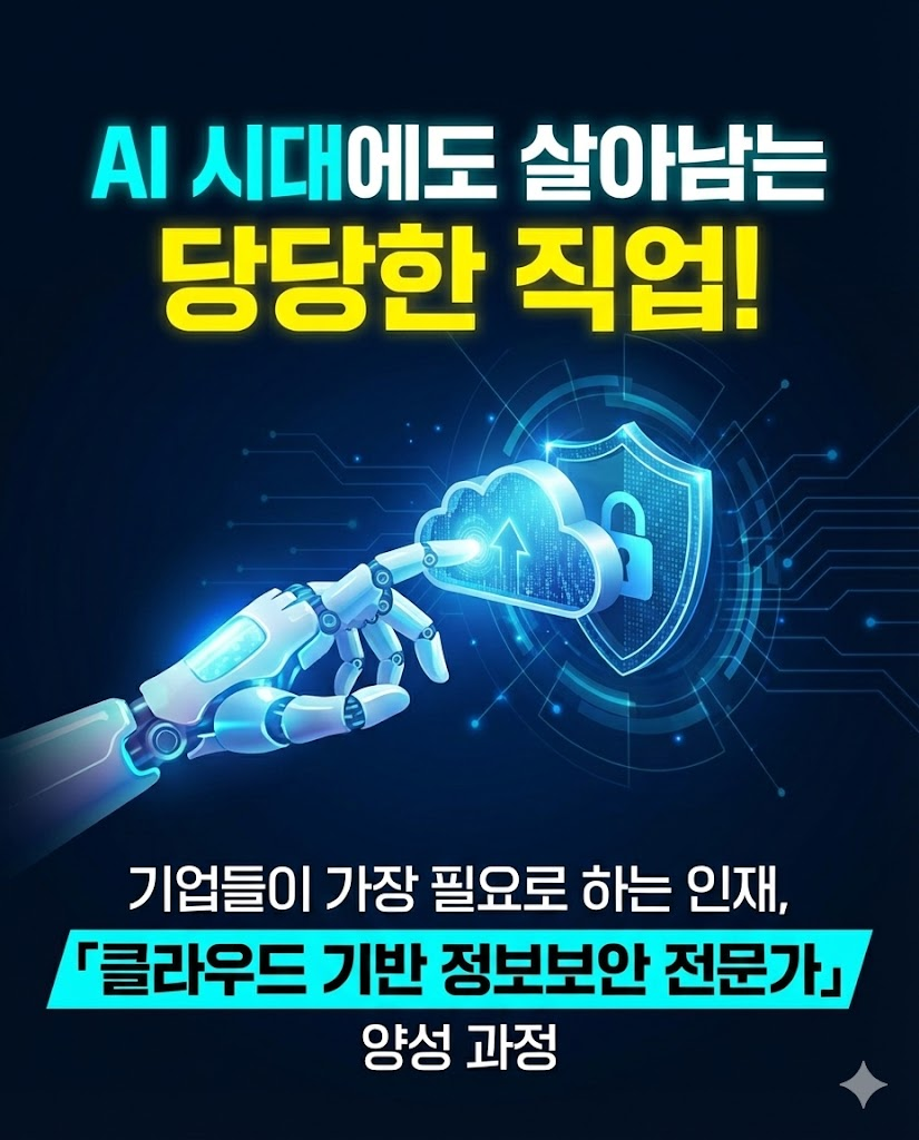 [ 메가스터디 & 클라우드] 클라우드 보안 AI시대에도 살아남는 보안 전문가 취업과정