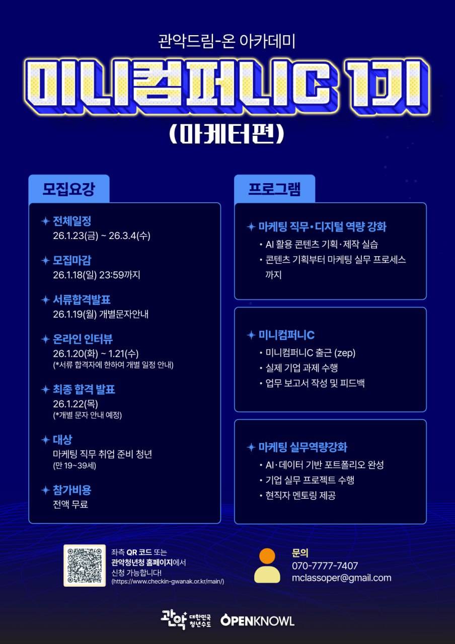 실무 경험으로 시작하는 마케팅 취업, 미니컴퍼니C