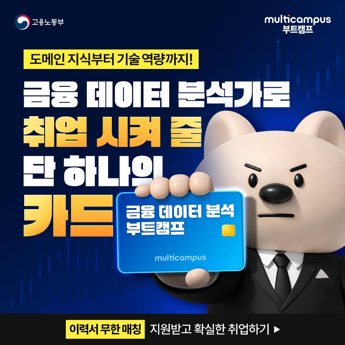 금융 데이터 분석 부트캠프 3월 개강